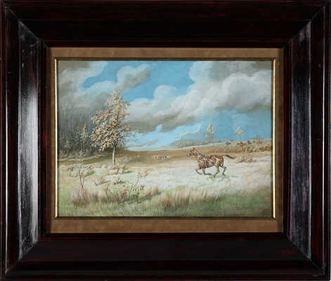 Сверчков Георгий Николаевич. Охотничий мотив 